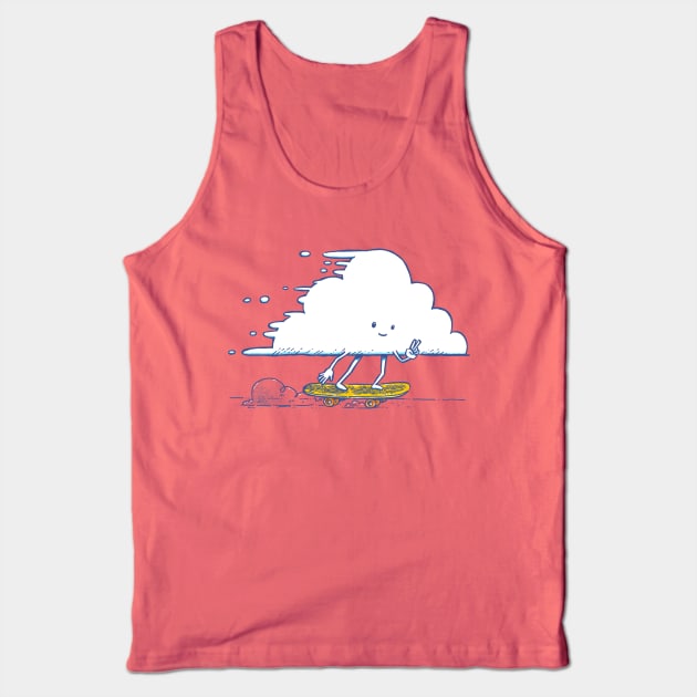 Cloud Skater Tank Top by nickv47